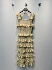 ZIMMERMANN 26S RUFFLE MIDI DRESS 291