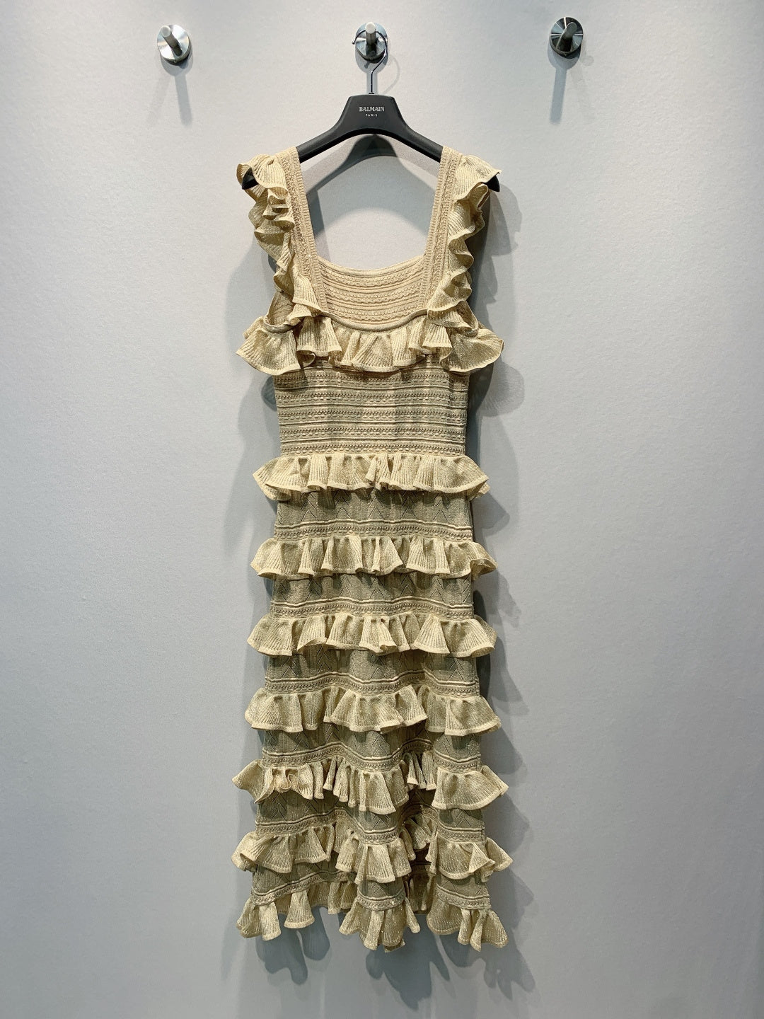ZIMMERMANN 26S RUFFLE MIDI DRESS 291