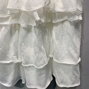 ZIMMERMANN 26S SLEEVELESS RUFFLE MINI DRESS 290