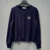 MIUMIU 26S ROUND-NECK CARDIGAN 1381