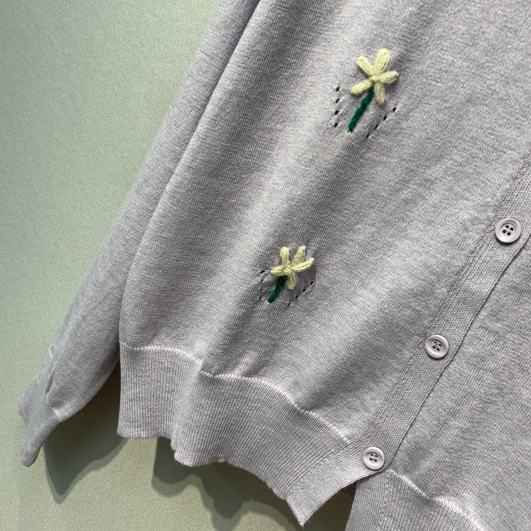 MIUMIU 26S KNIT CARDIGAN 1410