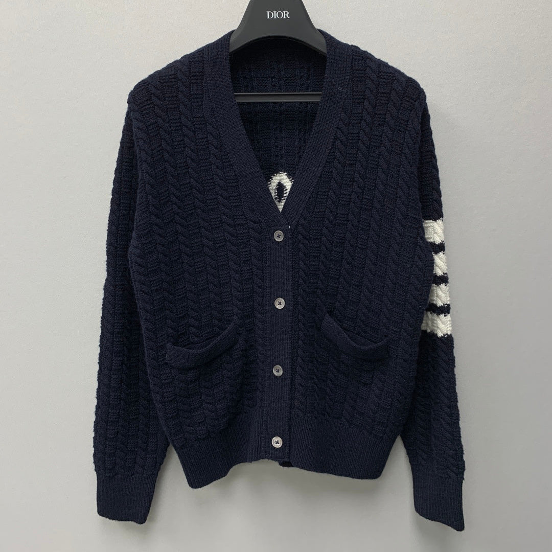 THOM 26S V-NECK KNIT CARDIGAN 281