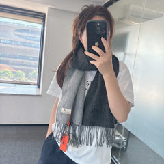 HERMES 25S SCARF 180 IN CASHMERE 987739