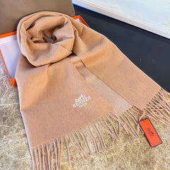HERMES 25S SCARF 180 IN CASHMERE 987740