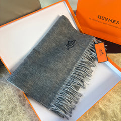 HERMES 25S SCARF 180 IN CASHMERE 987741