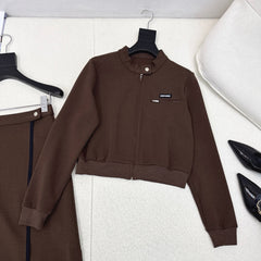 MIUMIU JACKET AND SKIRT SET STYLE 862