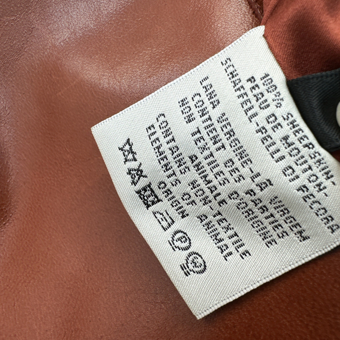 HERMES 26S LEATHER JACKET 766