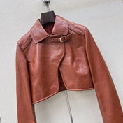 HERMES 26S LEATHER JACKET 766