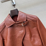 HERMES 26S LEATHER JACKET 766