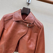 HERMES 26S LEATHER JACKET 766