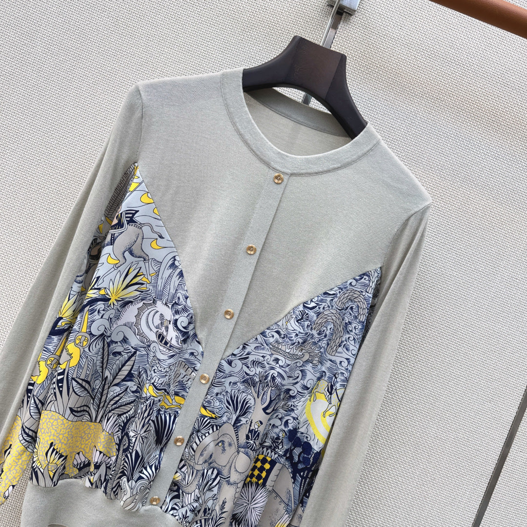 HERMES 26S KNIT CARDIGAN 803