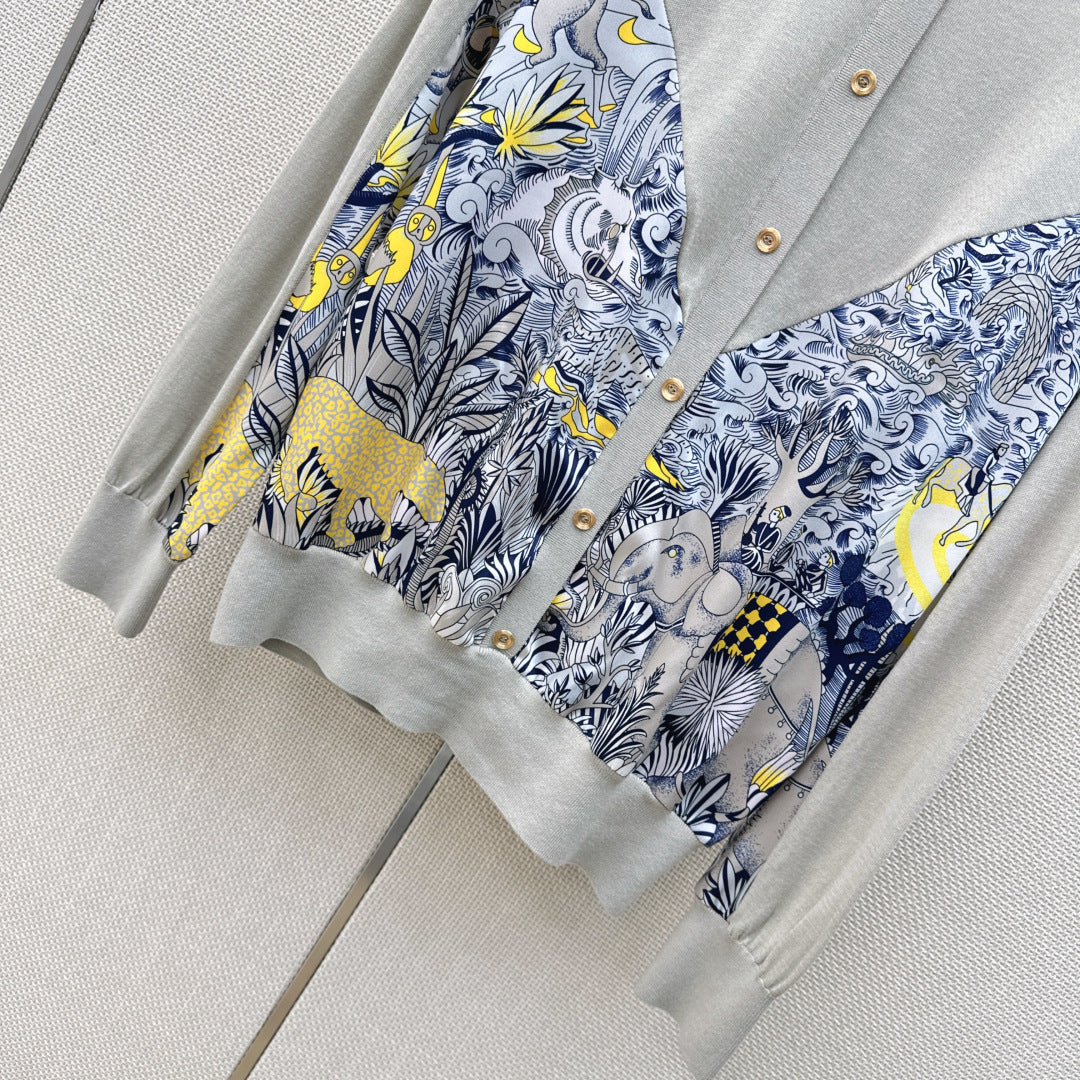 HERMES 26S KNIT CARDIGAN 803