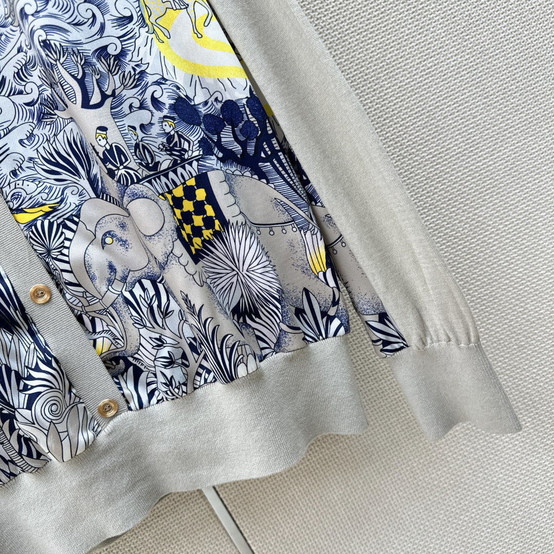 HERMES 26S KNIT CARDIGAN 803