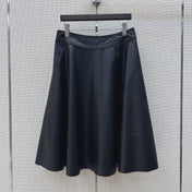 HERMES 26S LEATHER SKIRT 798