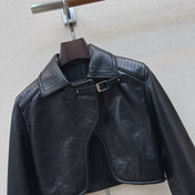 HERMES 26S LEATHER JACKET 765