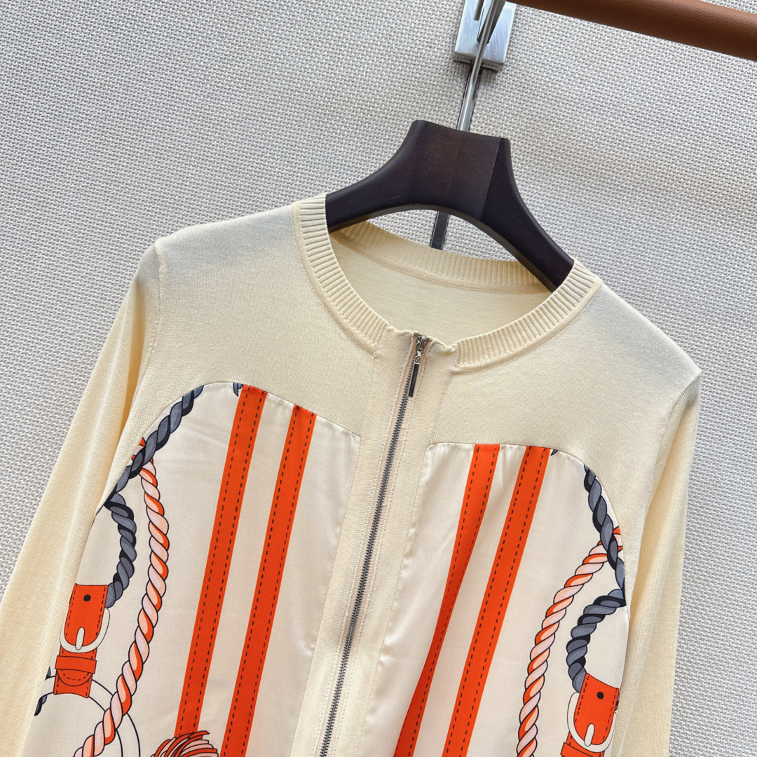 HERMES 26S KNIT CARDIGAN 759