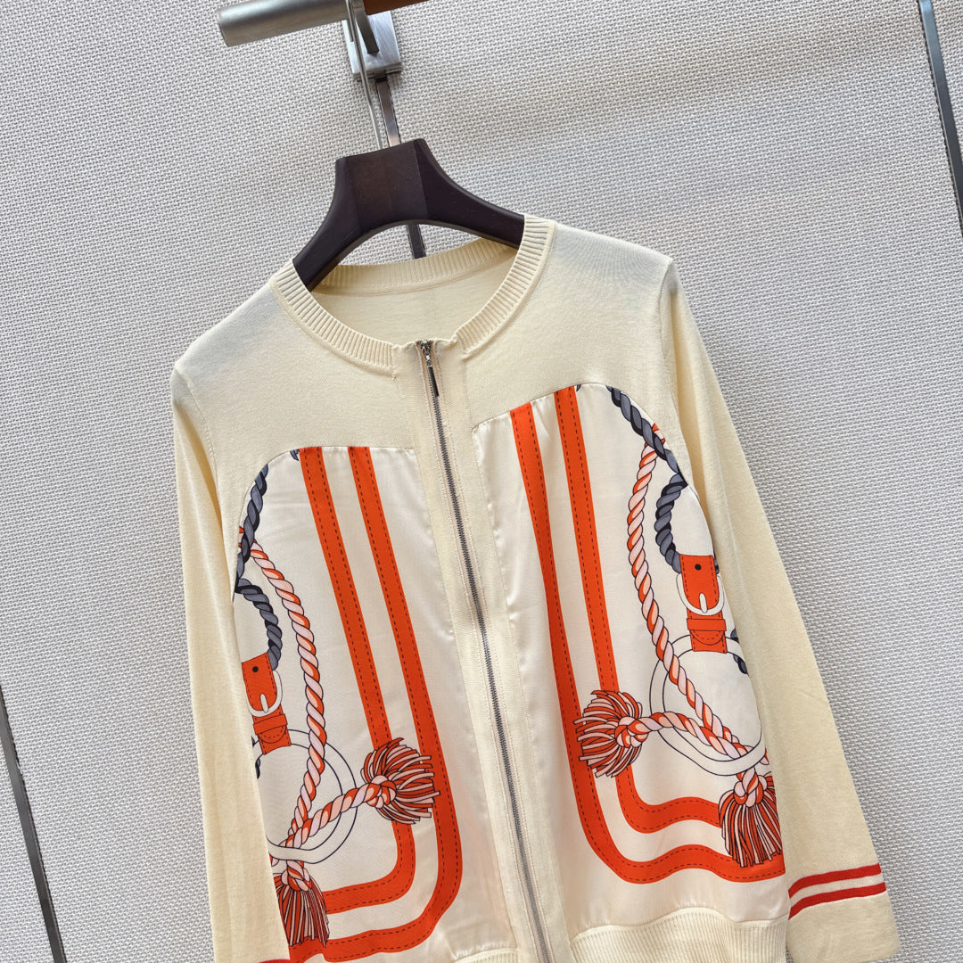 HERMES 26S KNIT CARDIGAN 759