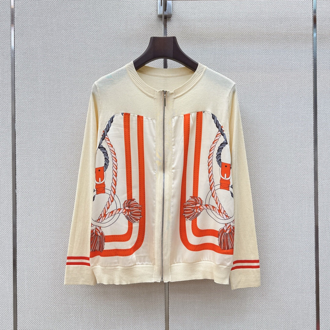 HERMES 26S KNIT CARDIGAN 759
