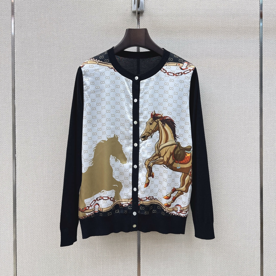 HERMES 26S KNIT CARDIGAN 747