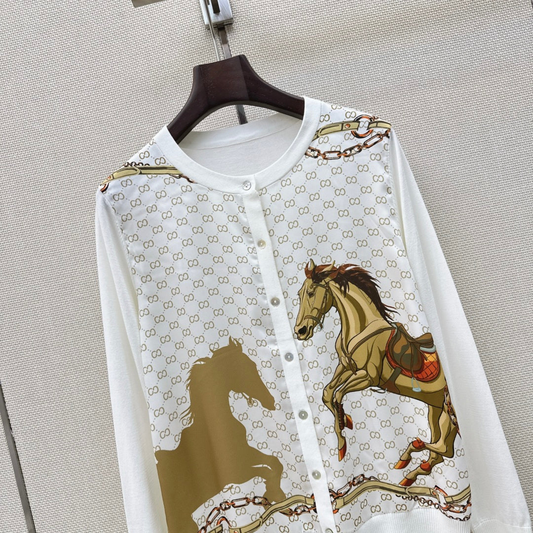 HERMES 26S KNIT CARDIGAN 746