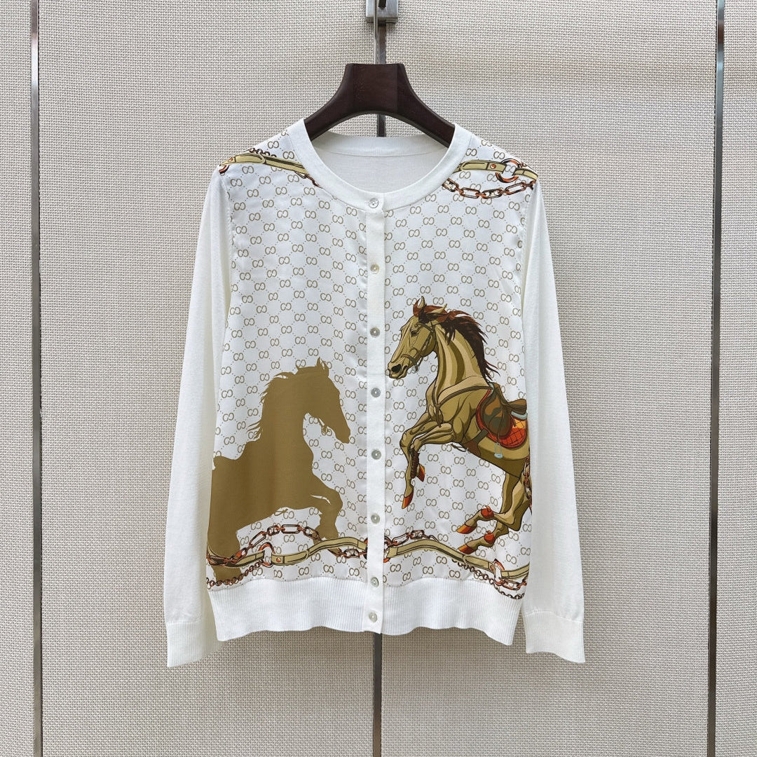 HERMES 26S KNIT CARDIGAN 746
