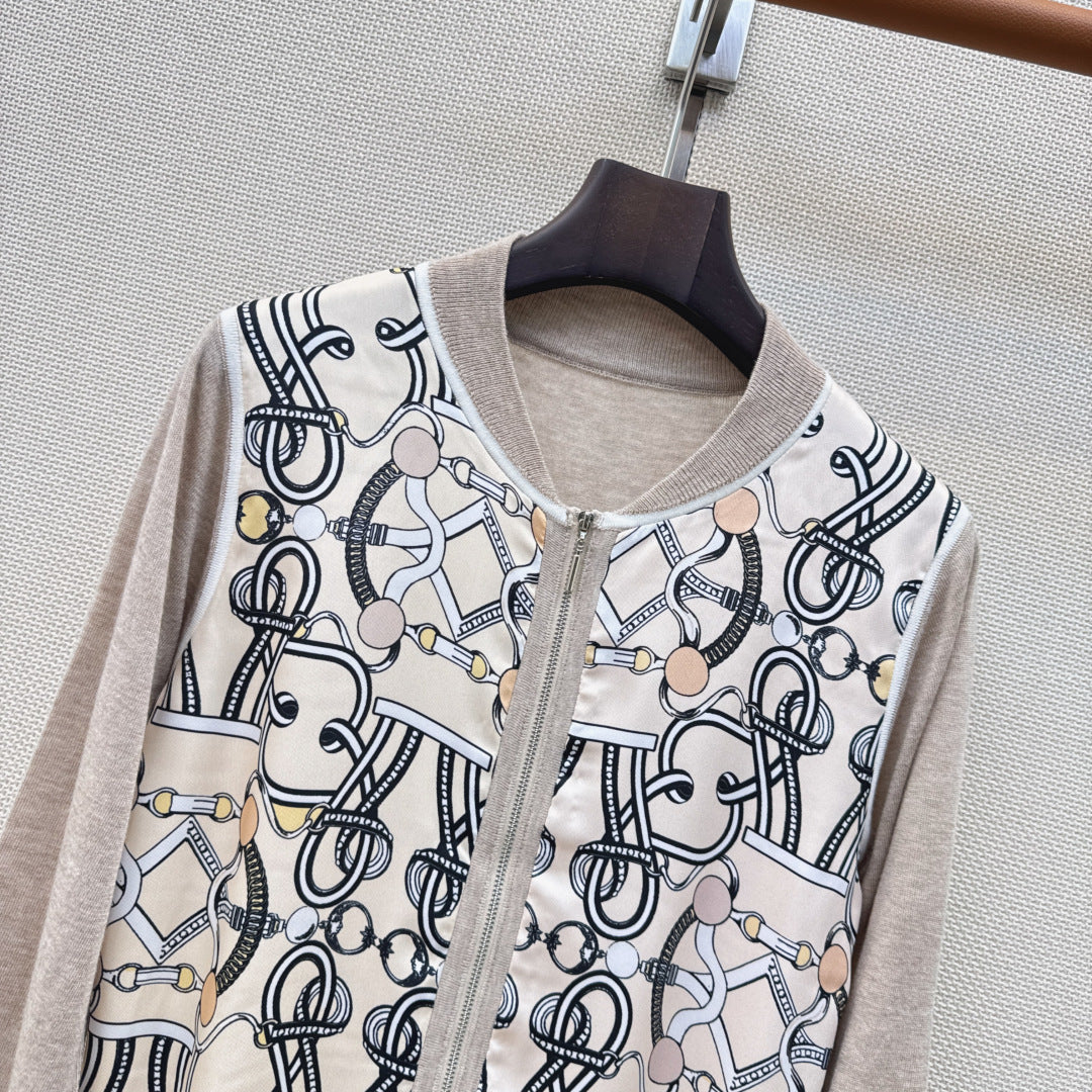 HERMES 26S KNIT CARDIGAN 745