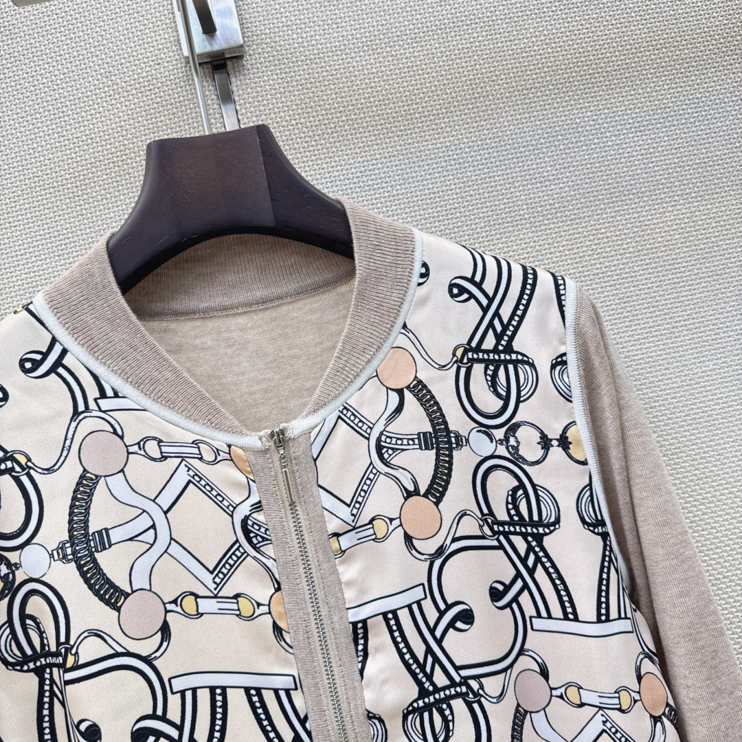 HERMES 26S KNIT CARDIGAN 745