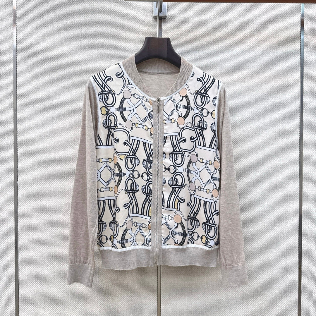 HERMES 26S KNIT CARDIGAN 745
