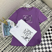 Loewe Round Neck T-shirt Cotton
