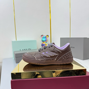 BALENCIAGA 25S SNEAKERS IN DEEP BROWN LEATHER