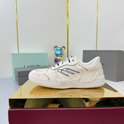 BALENCIAGA 25S SNEAKERS IN WHITE LEATHER