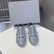 BALENCIAGA 25S SNEAKER IN GREY CALFSKIN