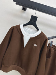ALO SWEATSHIRT & SKIRT SET STYLE 92