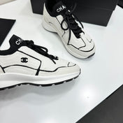 CHANEL 26S SNEAKERS IN WHITE CALFSKIN