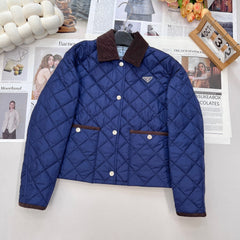 PRADA 25S LIGHTWEIGHT COTTON COLLARED JACKET 367