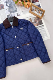 PRADA 25S LIGHTWEIGHT COTTON COLLARED JACKET 367