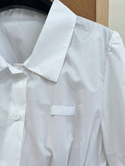 PRADA 26S SHORT WHITE SHIRT 1046