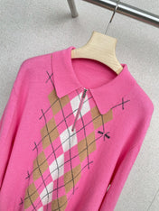 MIUMIU KNIT POLO SHIRT STYLE 63