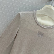 Loewe Long-sleeve T-shirt Gray Lyocell