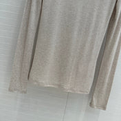 Loewe Long-sleeve T-shirt Gray Lyocell