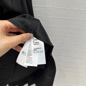 Loewe Dress Black Polyester Fiber