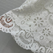 VALENTINO WHITE SLEEVELESS MINI DRESS 276151