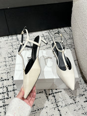 KITTEN T-BAR STRAP PUMP 5 CM IN WHITE PATENT CALFSKIN