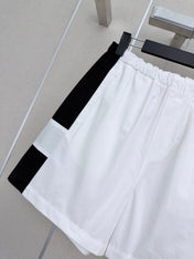 YSL 26S ELASTIC-WAIST SHORTS 495