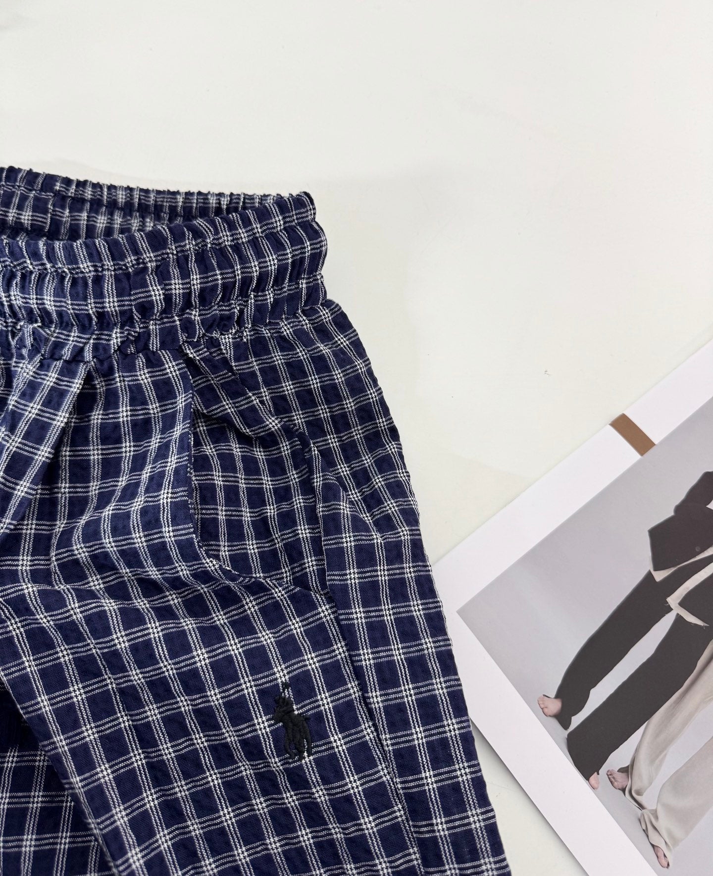 RALPH LAUREN 26S PLAID PANTS 423