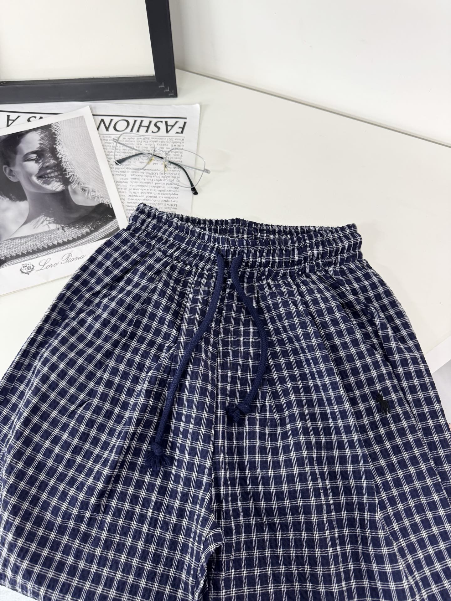 RALPH LAUREN 26S PLAID PANTS 423