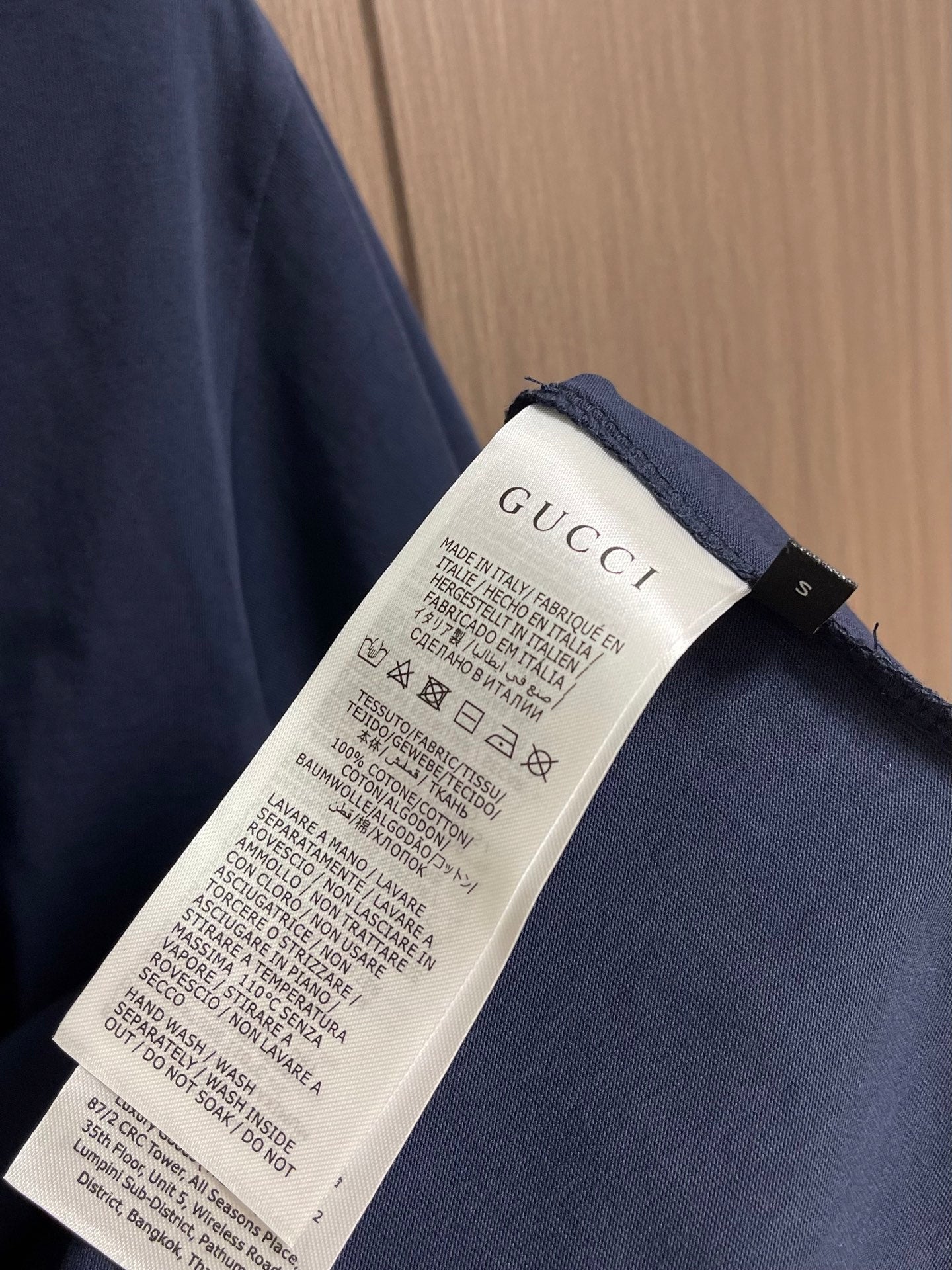 GUCCI 26S SHORT-SLEEVE CREWNECK T-SHIRT 458