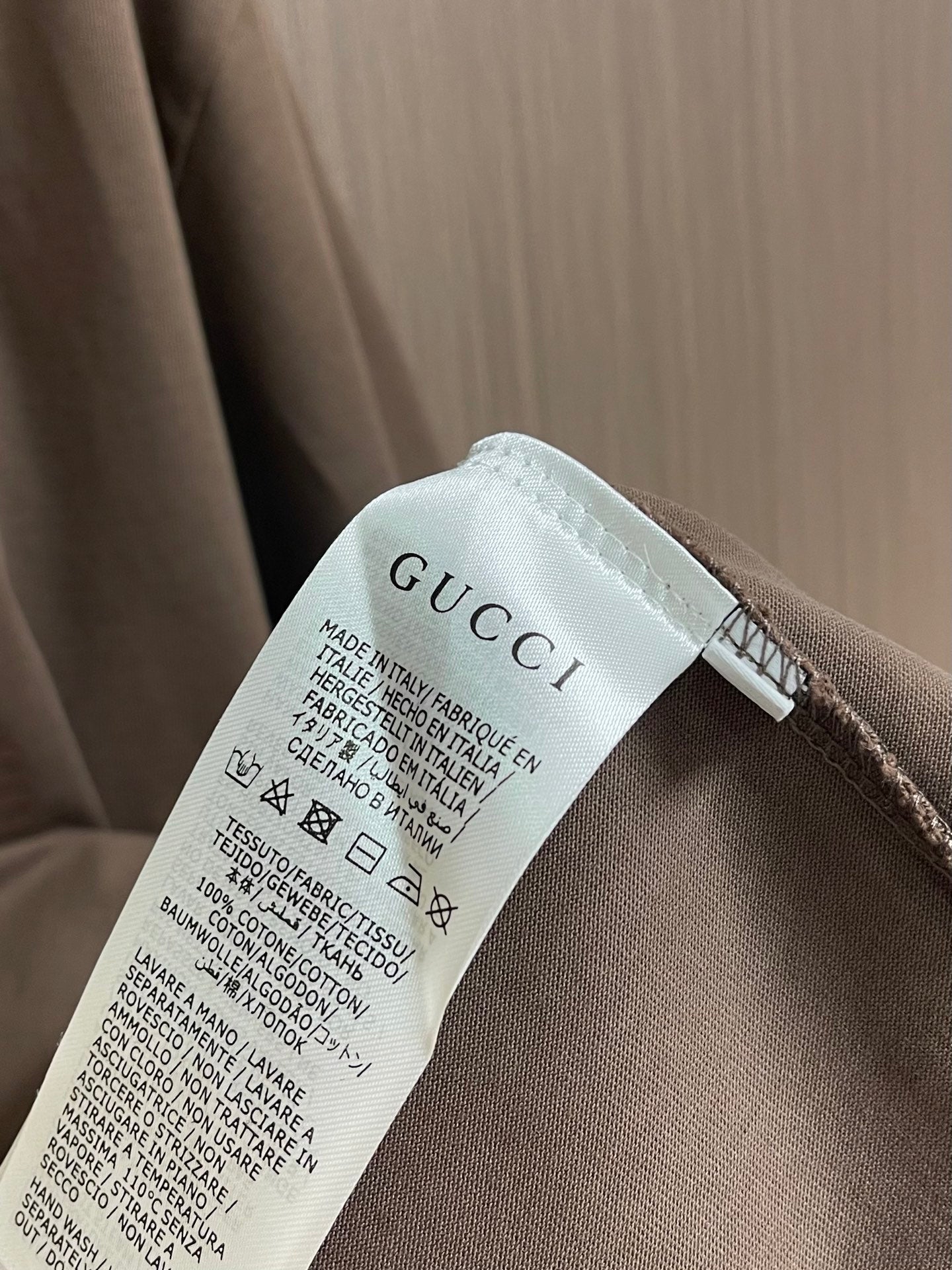 GUCCI 26S SHORT-SLEEVE CREWNECK T-SHIRT 387