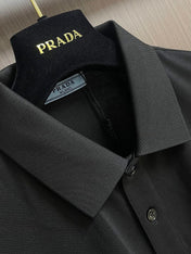 PRADA 26S SHORT-SLEEVE POLO SHIRT STYLE 932