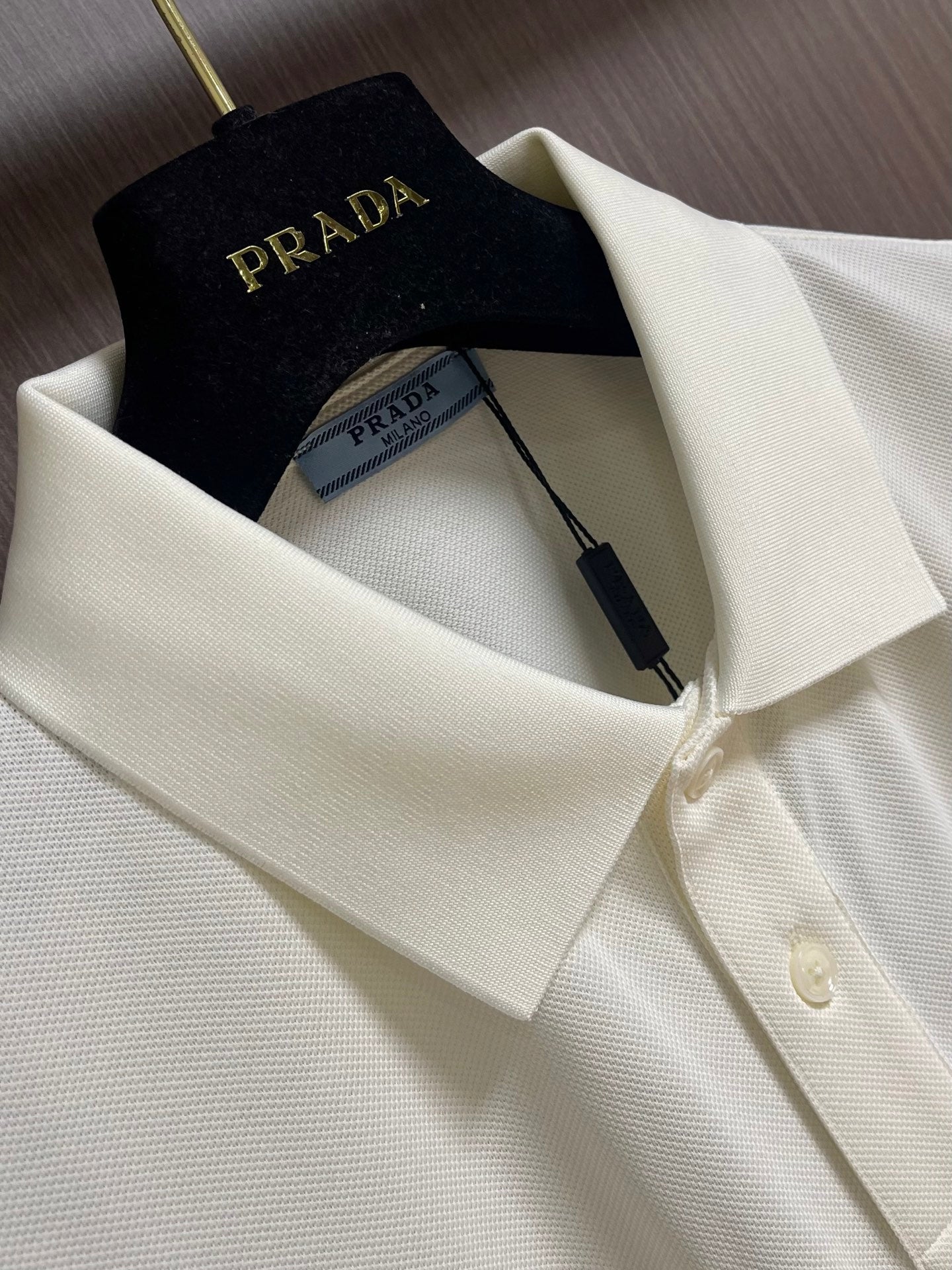 PRADA 26S SHORT-SLEEVE POLO SHIRT STYLE 931